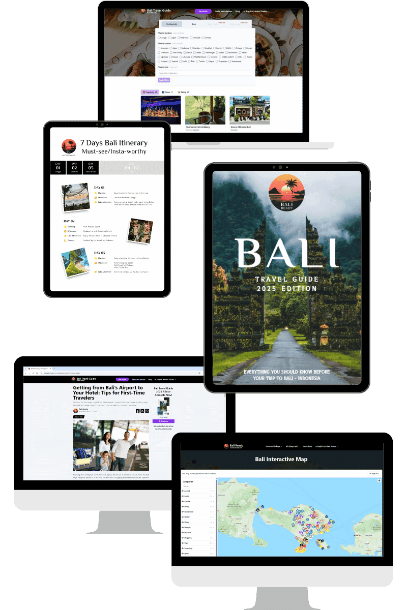 Bali Ready's travel toolkit preview