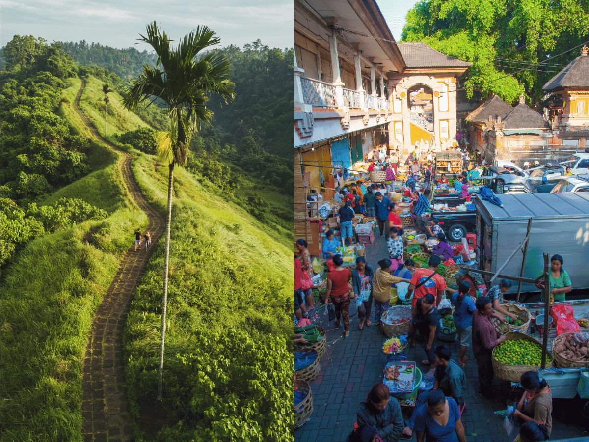 Campuhan Ridge Walk/Ubud Street Market