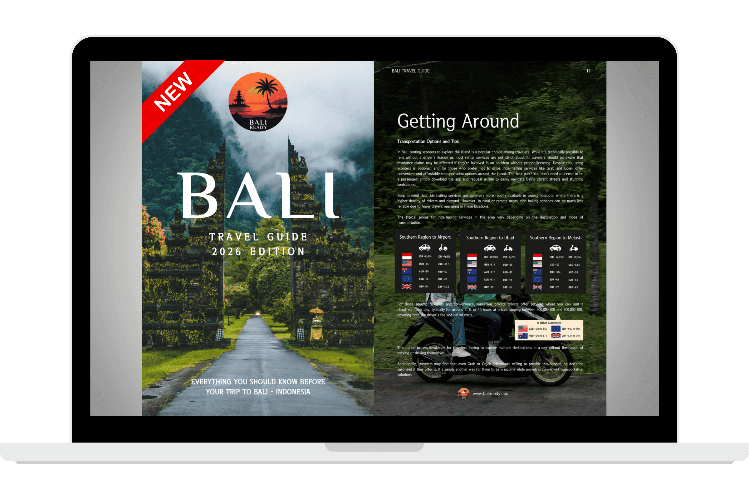 New Bali Travel Guide eBook 2026