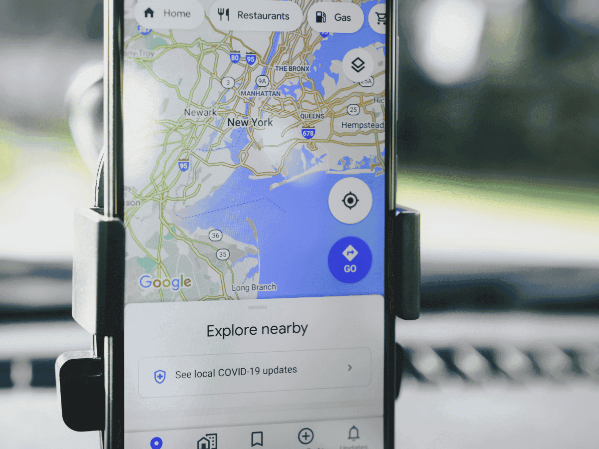 Google Maps on Mobile