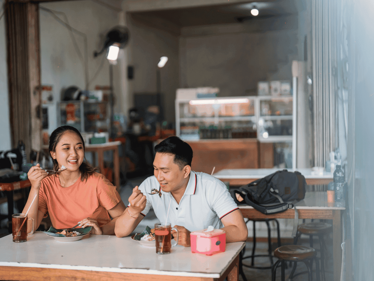 Warung with seatings