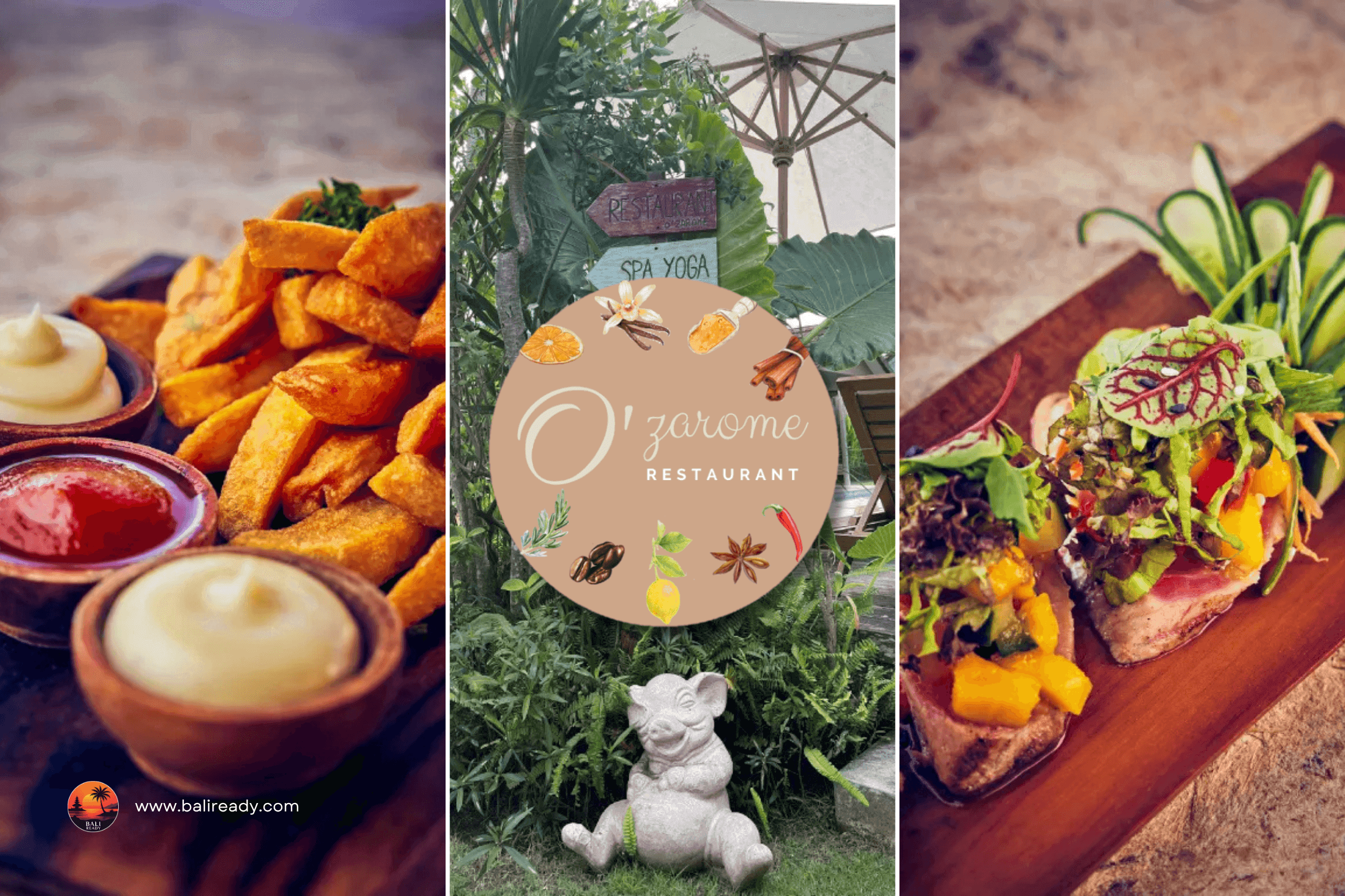 O’Zarome Canggu: A French-Asian Dining Experience Hidden in a Tropical Garden