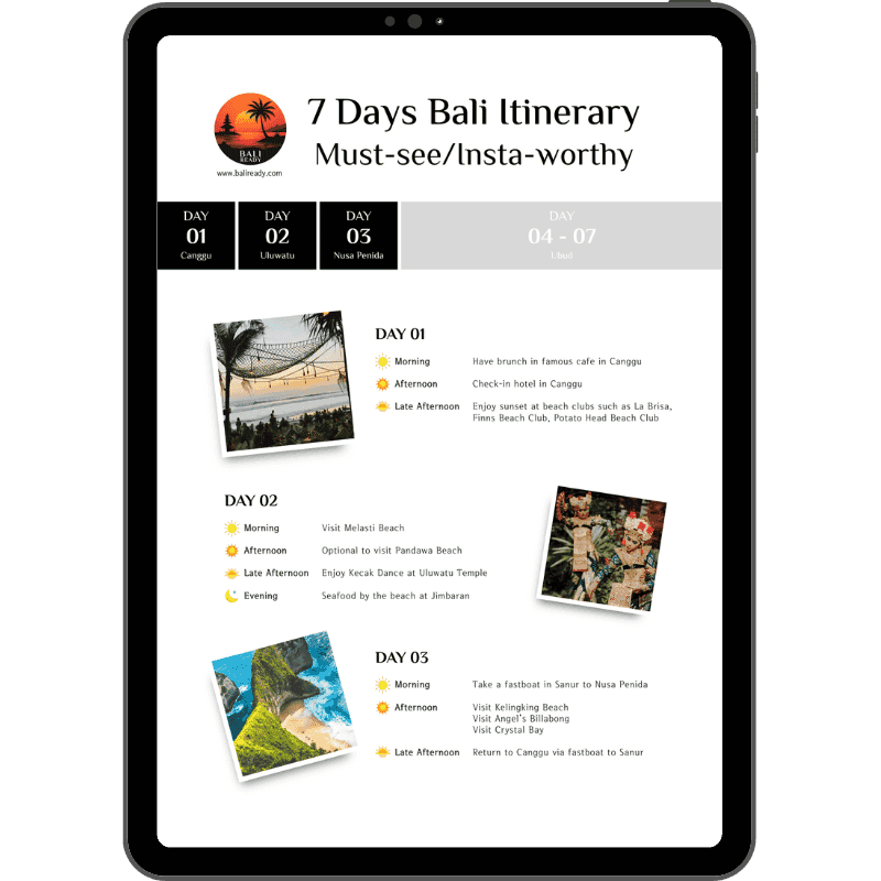 7-Day Must-see/Insta-worthy Itinerary